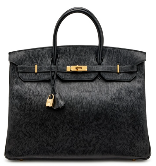 Birkin 40 Black Togo Ghw Handbags