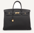 Birkin 40 Black Togo Ghw Handbags