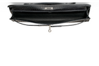 Kelly Cut Black Shiny Porosus Croco 18K White Gold & Diamond Hardware