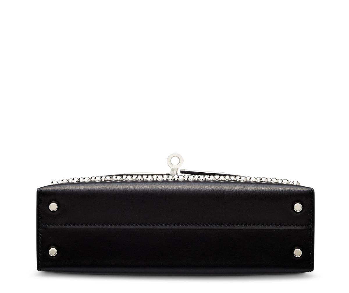Kelly II 20 Clouté in Black Box Calfskin Limited Edition