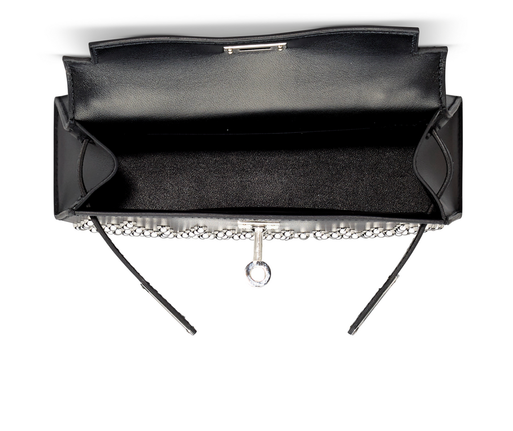 Kelly II 20 Clouté in Black Box Calfskin Limited Edition