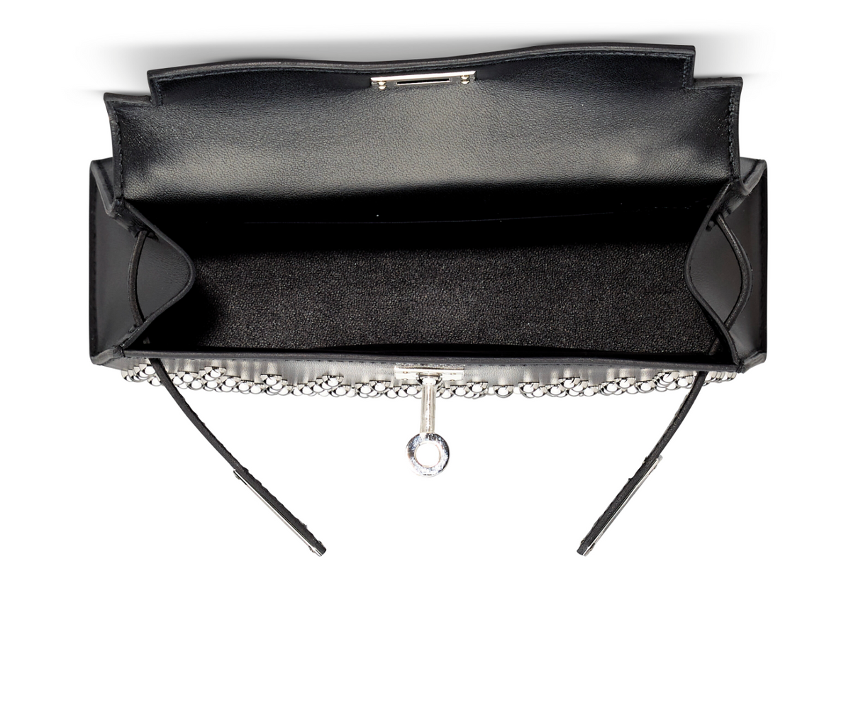 Kelly II 20 Clouté in Black Box Calfskin Limited Edition