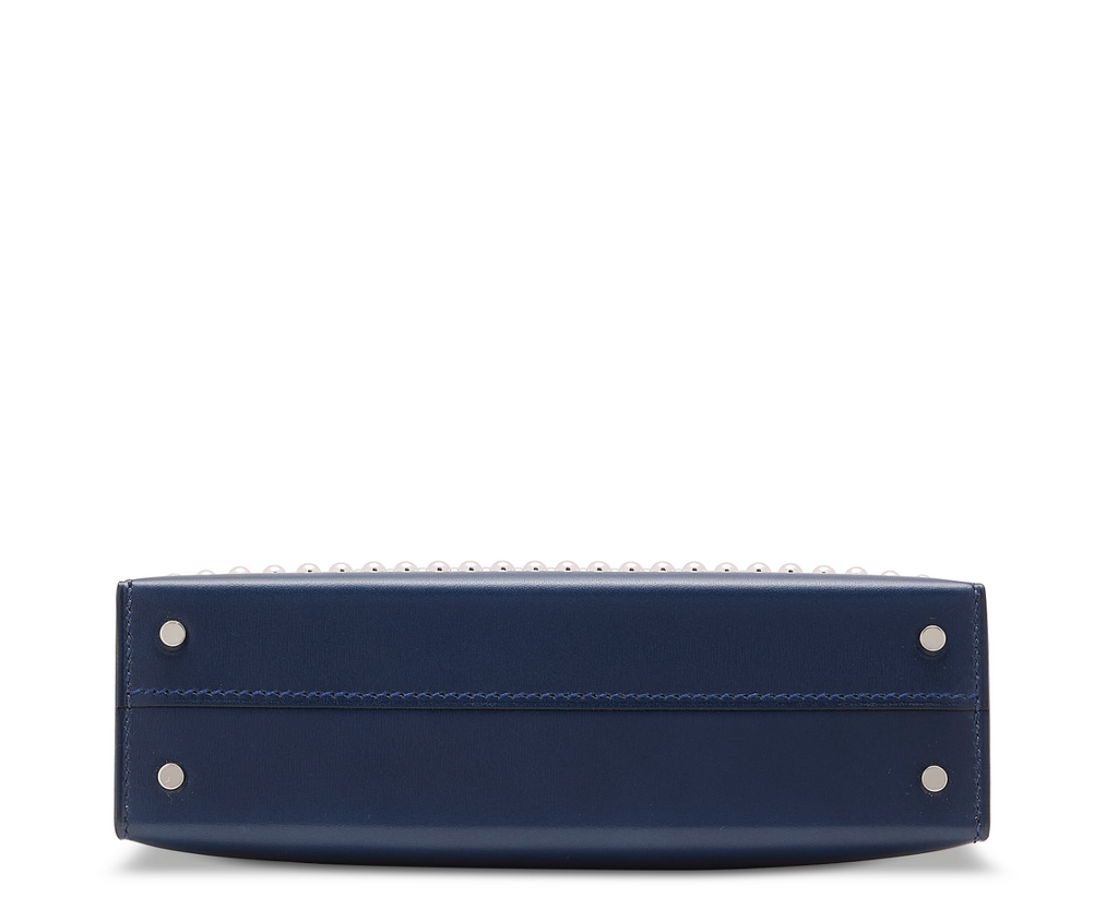 Kelly II 20 Clouté in Bleu Abysse Box Calfskin Limited Edition