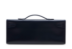 Kelly Cut Black Box Calfskin Feathers & Black PVD Hardware (So Black Edition)