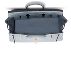 Birkin 20 Matte Gris Alligator Gold Sellier
