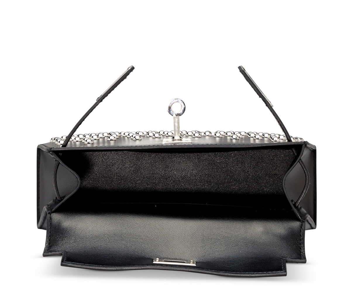 Kelly II 20 Clouté in Black Box Calfskin Limited Edition