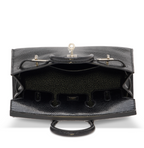 Birkin 20 Shiny Black Niloticus Lizard Palladium Sellier