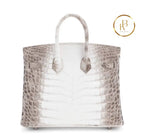 Birkin 25 Himalaya Matte Niloticus Croc Handbags