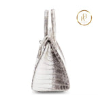 Birkin 25 Himalaya Matte Niloticus Croc Handbags
