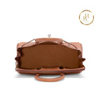 Birkin JPG Shoulder 29 Gold Evercolor Palladium handbags