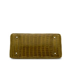 Birkin JPG Shoulder 42 Shiny Vert Anis Porosus Croco handbags
