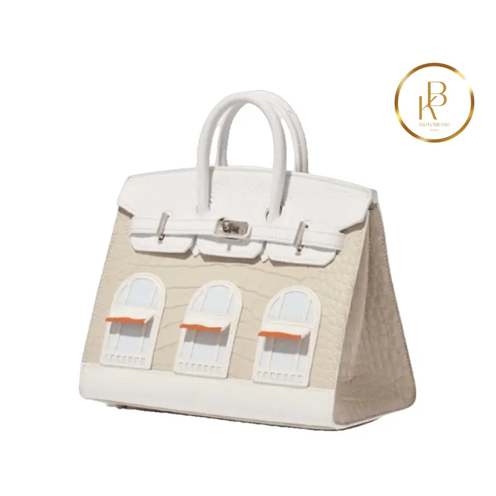 Birkin 20 Faubourg Matte Alligator White
