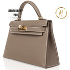 Kelly 20 Mini Sellier Etoupe Limited Edition