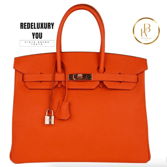 Birkin 35 Feu Orange