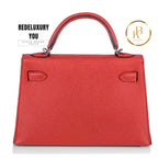 Kelly 20 Ii Sellier Epsom Rouge Tomate