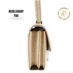 Matte Nile Croc Constance Elan Beton