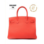 Birkin 30 Capucine Togo