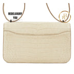 Matte Nile Croc Constance Elan Beton