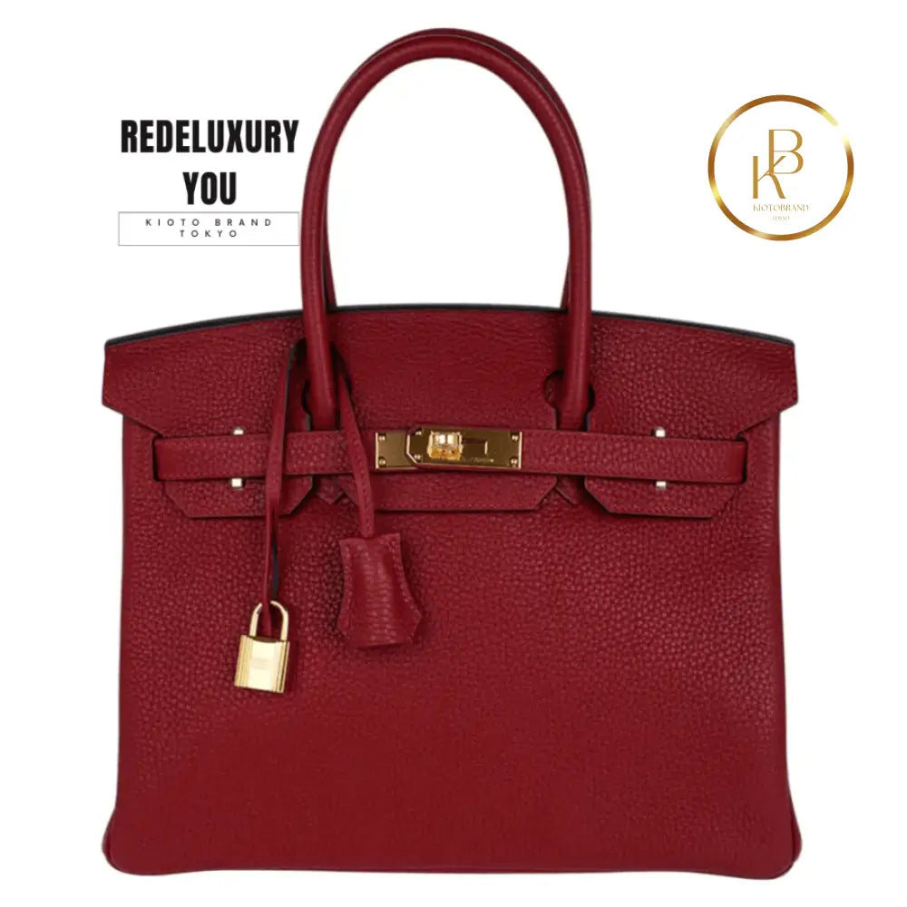 Birkin 30 Rouge Clemence