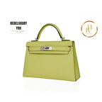 Kelly 20 Mini Sellier Jaune Bourgeon Chevre