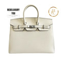 Birkin 25 Sellier Nata White Epsom