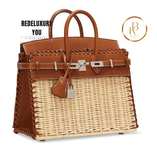 Birkin 25 Barenia & Osier Picnic (Limited Edition)