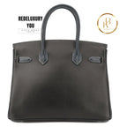 Birkin 30 Black Bleu Nuit (Special Order)