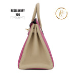 Birkin 25 Rose Purple Trench And Togo (Special Order)