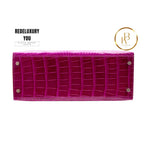 Kelly 28 Ii Sellier Rose Pourpre Pink Mississippiensis Alligator Phw