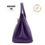 Birkin 30 Iris Epsom