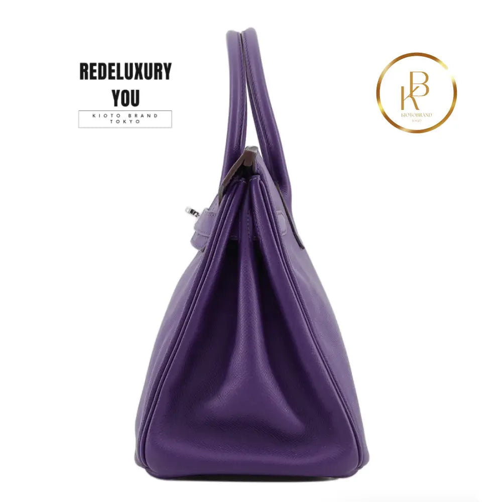Birkin 30 Iris Epsom