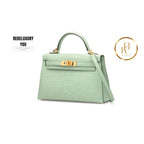 Kelly 20 Mini Ii Matte Vert Alligator