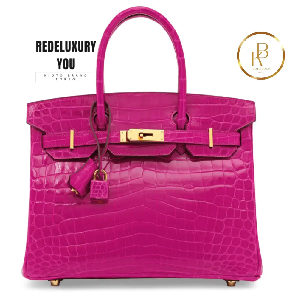 Birkin 30 Shiny Scheherazade Niloticus Crocodile