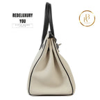 Birkin 30 Hss Craie And Black Togo (Special Order)