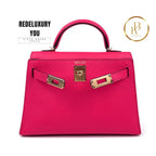 Kelly Mini 20 Rose Extreme Pink Epsom