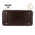 Birkin 25 Ebene Matte Niloticus Crocodile