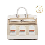 Birkin 20 Faubourg Matte Alligator White