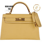Kelly 20 Sellier Mini Jaune