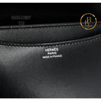 Constance Mini 18 Black Box Calfskin