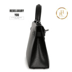 Kelly 20 Mini Sellier Black Chevre Chamkila