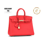 Birkin 25 Capucine Orange Red
