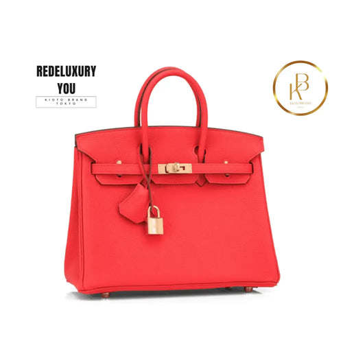 Birkin 25 Capucine Orange Red