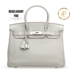 Birkin 30 Gris Perle Clemence