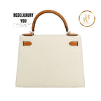Kelly 28 Sellier Gold And Craie Epsom (Special Order)