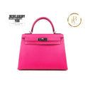 Kelly 28 Sellier Rose Tyrien Pink