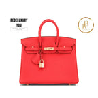 Birkin 25 Capucine Orange Red