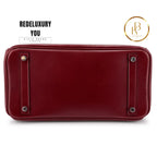 Birkin 30 Rouge Box Calf