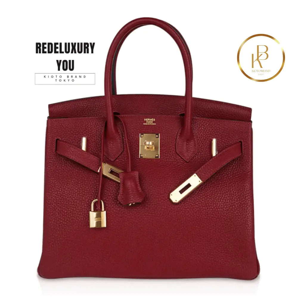 Birkin 30 Rouge Clemence