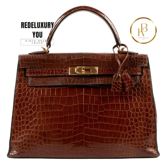 Kelly 32 Miel Crocodile Ghw