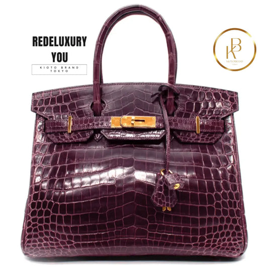 Birkin 30 Niloticus Crocodile